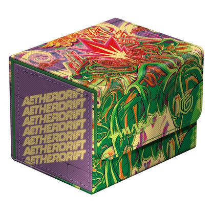 Ultimate Guard: Magic: The Gathering - Aetherdrift – XenoSkin Sidewinder Deck Box – 100+ Pyrewood Gearhulk - Good Games