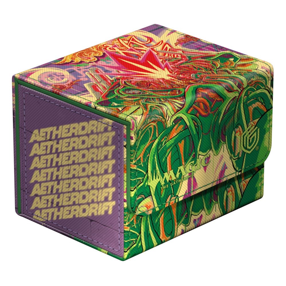 Ultimate Guard: Magic: The Gathering - Aetherdrift – XenoSkin Sidewinder Deck Box – 100+ Pyrewood Gearhulk