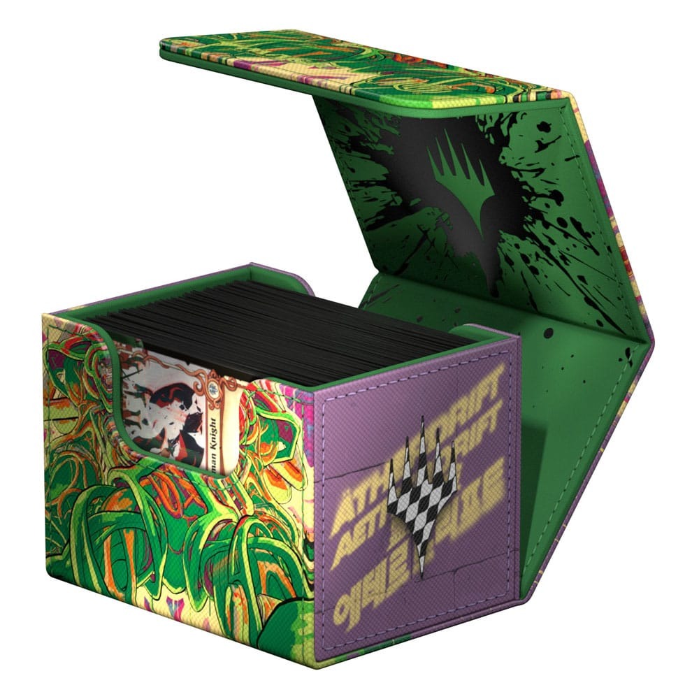 Ultimate Guard: Magic: The Gathering - Aetherdrift – XenoSkin Sidewinder Deck Box – 100+ Pyrewood Gearhulk