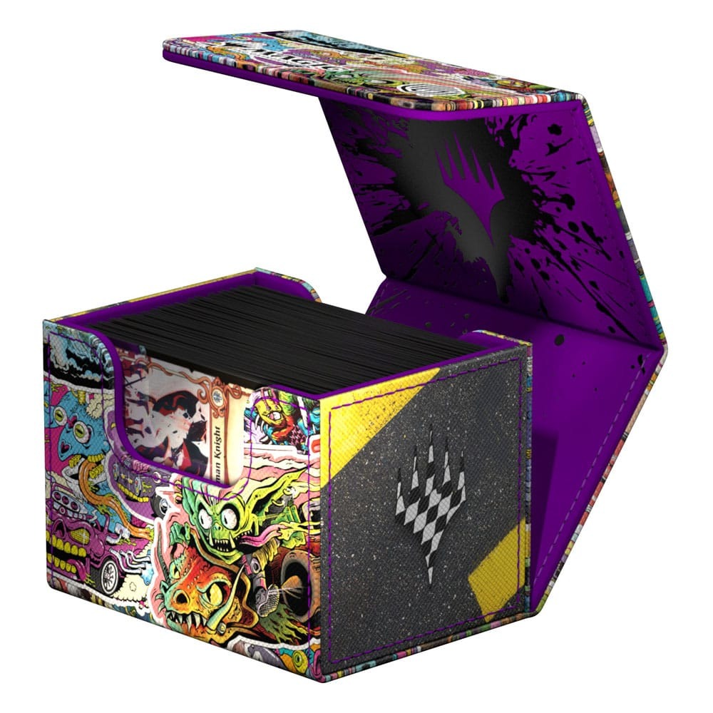 Ultimate Guard: Magic: The Gathering - Aetherdrift – XenoSkin Sidewinder Deck Box – 100+ Revved-Up Racers