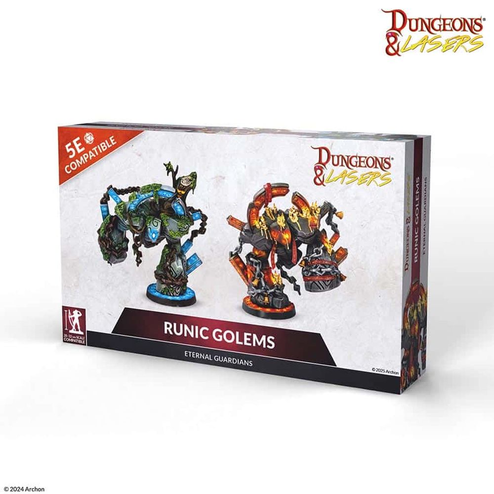 Archon Studio Dungeons and Lasers Runic Golems - Good Games