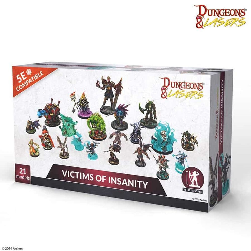 Dungeons & Lasers: Miniatures - Victims Of Insanity - Good Games