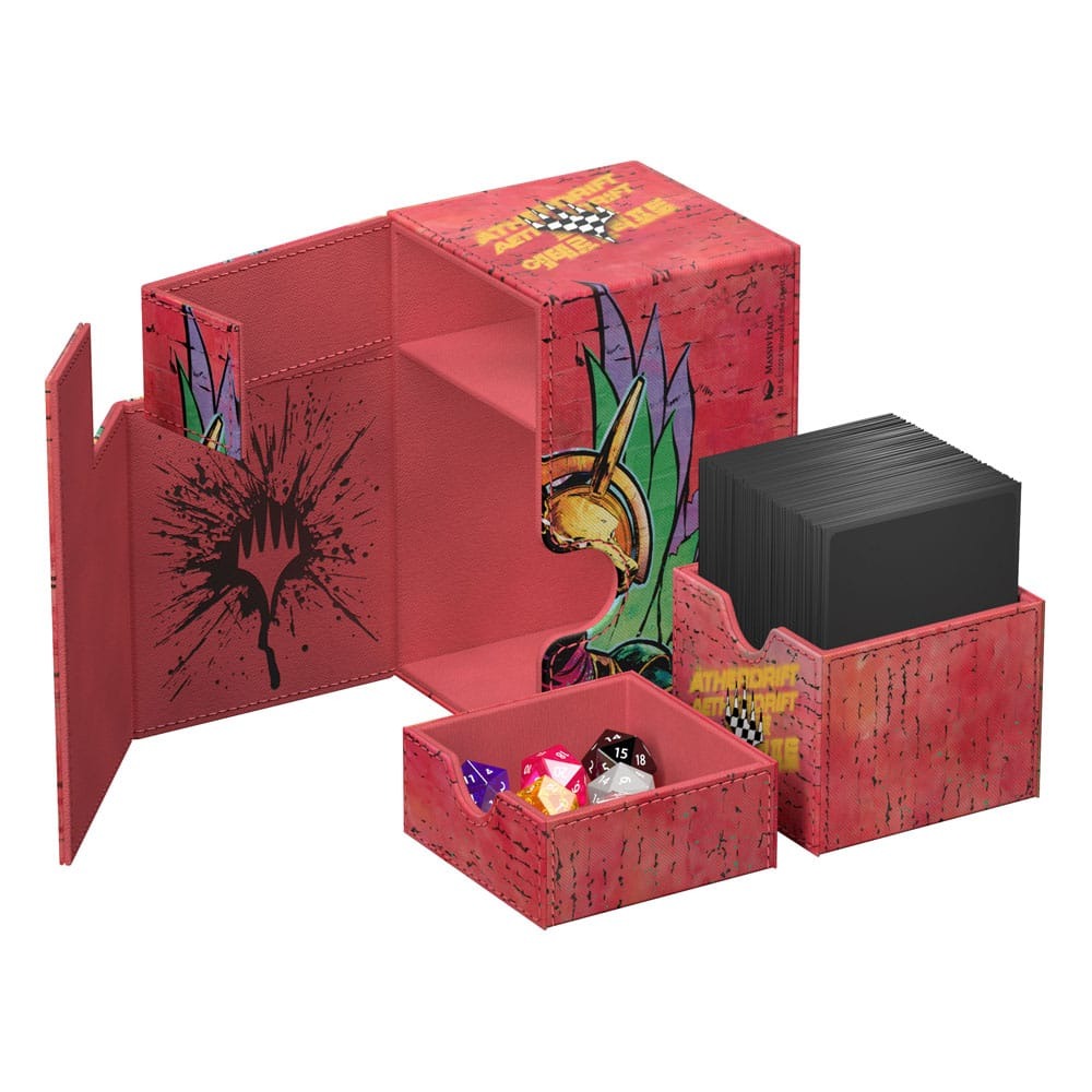 Ultimate Guard: Magic: The Gathering - Aetherdrift – XenoSkin Flip´n´Tray Deck Case 100+ Hazoret, Godseeker - Good Games