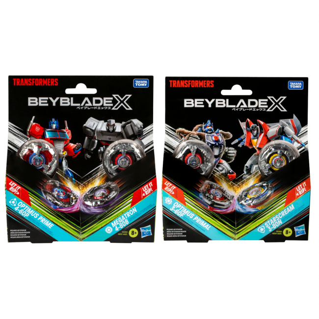 Beyblade - X - Transformers Collab Multipack Assortment (8 Pack)