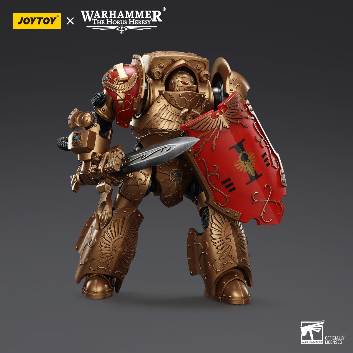 Warhammer Collectibles: 1/18 Scale Legio Custodes Contemptor-Galatus Dreadnought (Preorder)