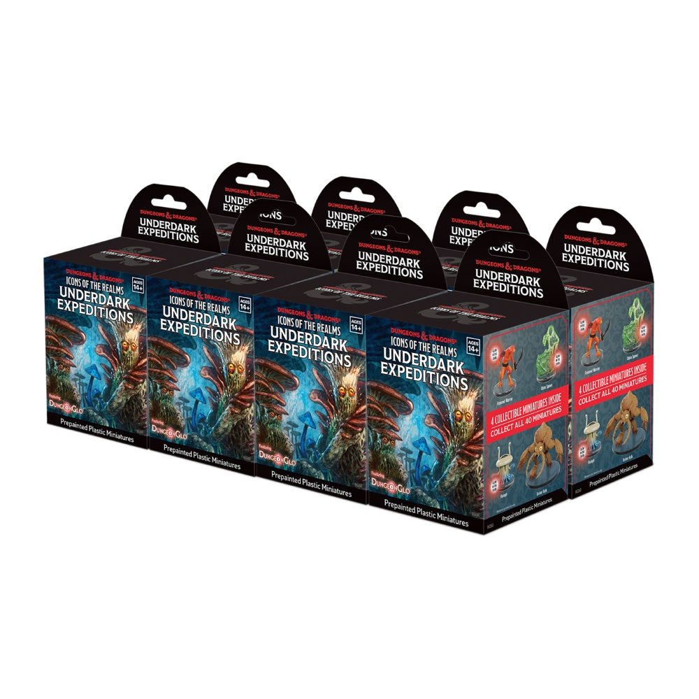 Dungeons and Dragons Icons of the Realms Underdark Expeditions – Booster Brick - Good Games