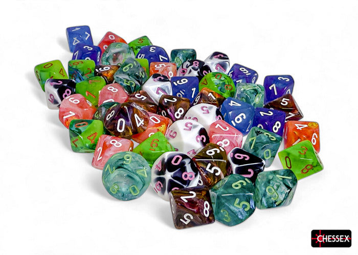 Chessex - CHX LE923 Dice Menagerie #11 Bag of 50 d10s (Preorder) - Good Games
