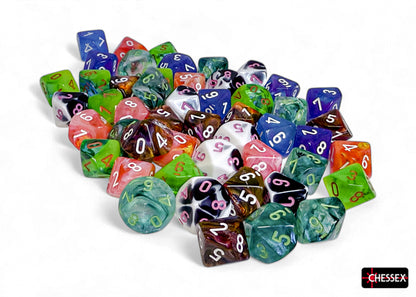 Chessex - CHX LE923 Dice Menagerie #11 Bag of 50 d10s (Preorder) - Good Games