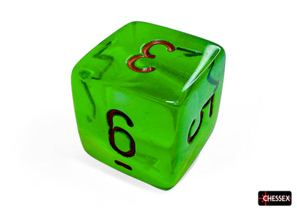 Chessex - CHX 26470 Gemini Plasma Green-Teal/orange Luminary Polyhedral 7-Dice Set (Preorder) - Good Games