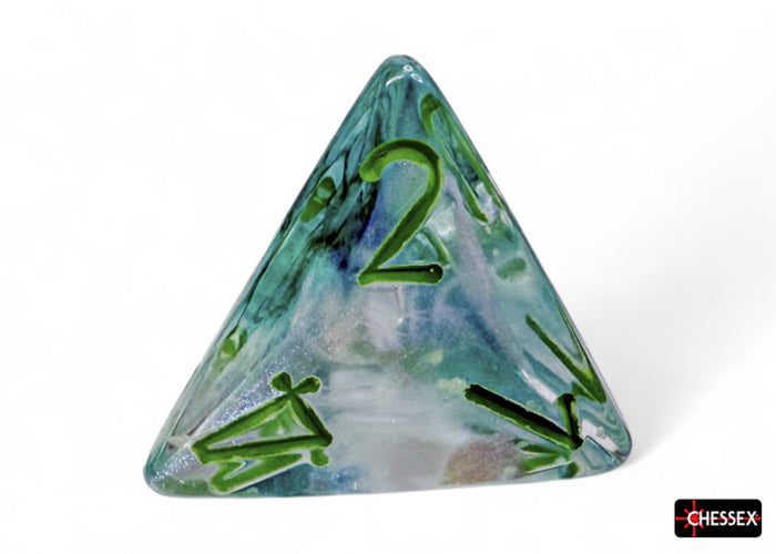 Chessex - CHX 27595 Borealis Kelp/light green Luminary Polyhedral 7-Dice Set (Preorder) - Good Games
