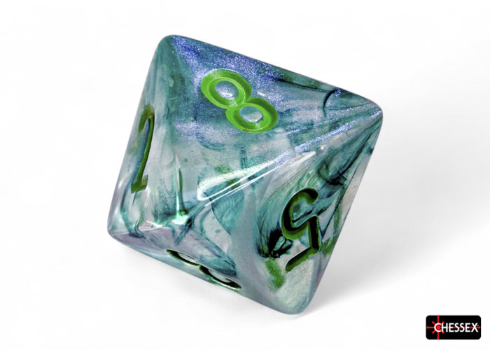Chessex - CHX 27595 Borealis Kelp/light green Luminary Polyhedral 7-Dice Set (Preorder) - Good Games