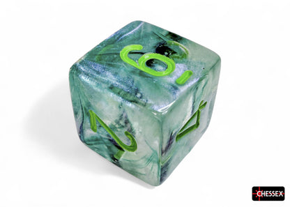 Chessex - CHX 27595 Borealis Kelp/light green Luminary Polyhedral 7-Dice Set (Preorder) - Good Games