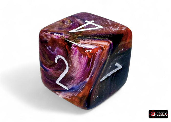 Chessex - CHX 27543 Festive Symphony/white Polyhedral 7-Dice Set (Preorder) - Good Games