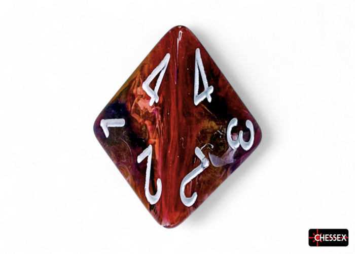 Chessex - CHX 27543 Festive Symphony/white Polyhedral 7-Dice Set (Preorder) - Good Games