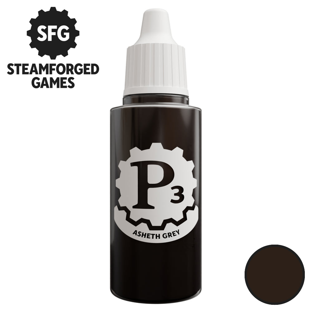 Steamforged Games P3 Paint 18ml - Asheth Grey - Good Games