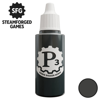 Steamforged Games P3 Paint 18ml - Gravedigger Denim - Good Games