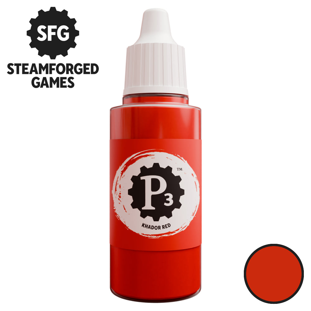 Steamforged Games P3 Paint - Khador Red 18ml - Good Games
