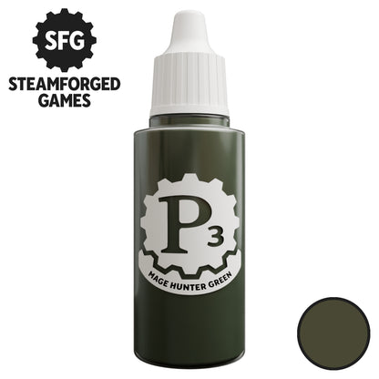 Steamforged Games P3 Paint 18ml - Mage Hunter Green - Good Games