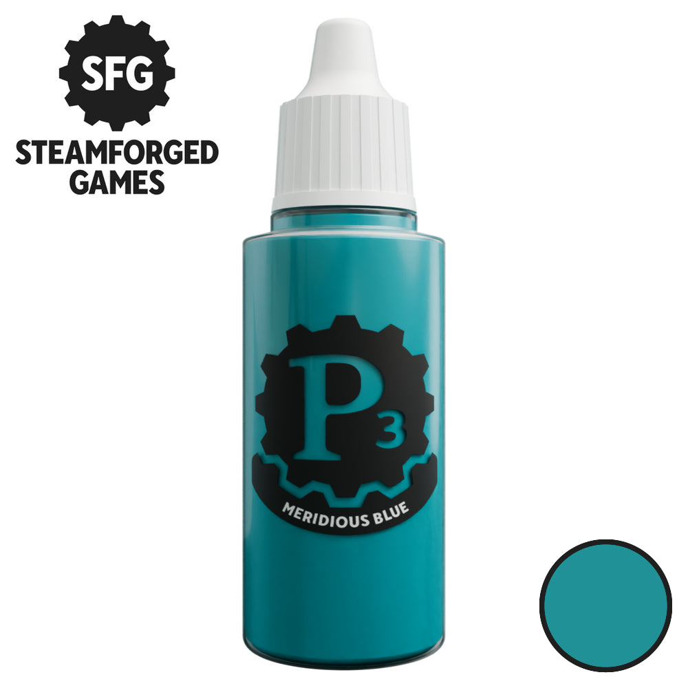 Steamforged Games P3 Paint 18ml - Meredius Blue - Good Games