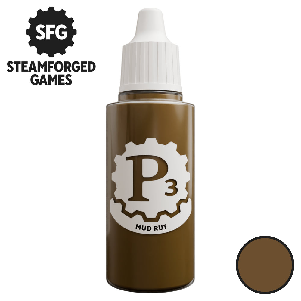 Steamforged Games P3 Paint 18ml - Mud Rut - Good Games