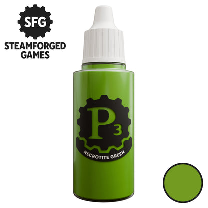 Steamforged Games P3 Paint 18ml - Necrotite Green - Good Games