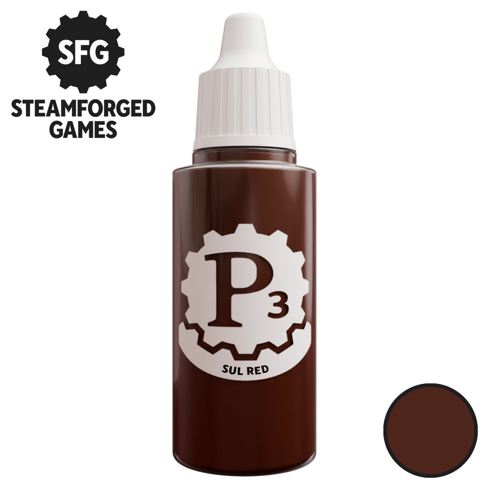Steamforged Games P3 Paint 18ml - Sul Red - Good Games
