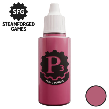 Steamforged Games P3 Paint 18ml - Troll Tongue - Good Games