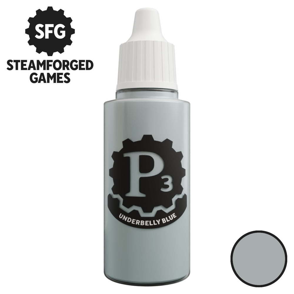 Steamforged Games P3 Paint 18ml - Underbelly Blue - Good Games