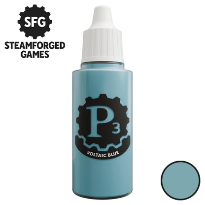 Steamforged Games P3 Paint - Voltaic Blue 18ml - Good Games