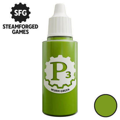 Steamforged Games P3 Paint - Wurm Green 18ml - Good Games