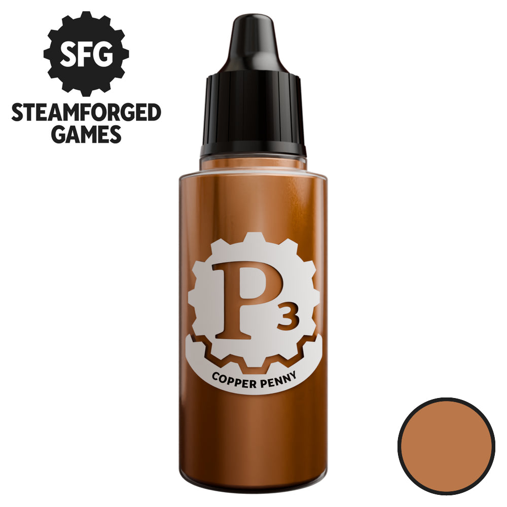 Steamforged Games P3 Paint 18ml - Metallics Copper Penny - Good Games