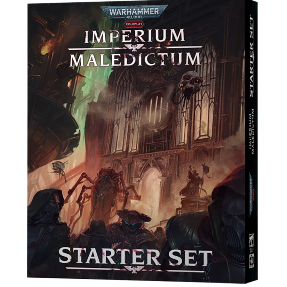 Warhammer 40K RPG Imperium Maledictum Starter Set - Good Games