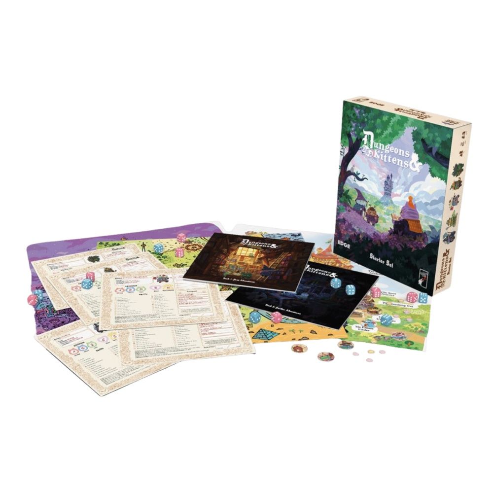 Dungeons &amp; Kittens RPG: Starter Set (Preorder)