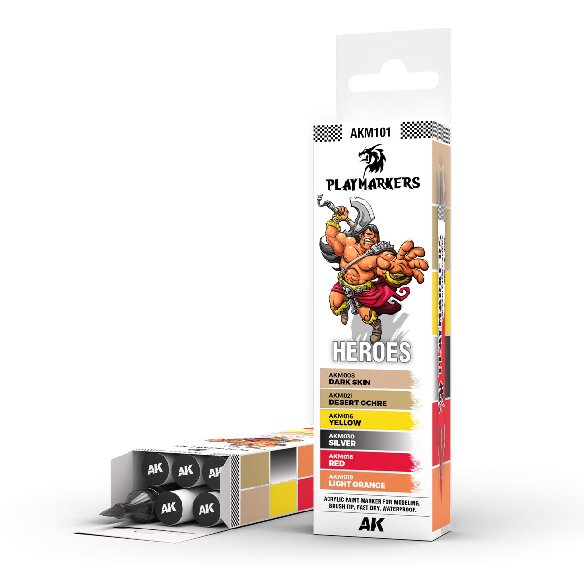 AK Interactive - Playmarkers - Sets - Heroes (Preorder) - Good Games