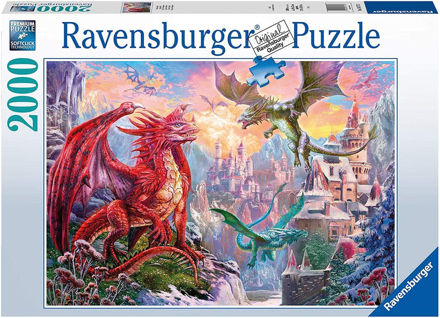Ravensburger - Dragonland Puzzle 2000 Piece Jigsaw - Good Games