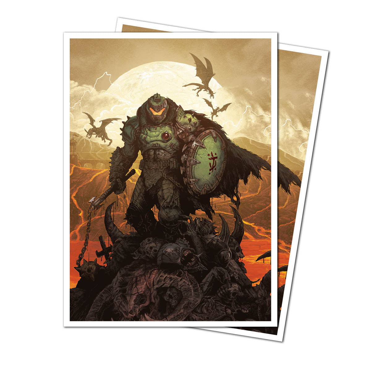 Ultra Pro: DOOM 105ct Apex Deck Protector Sleeves 2 (UP16615) (Preorder)