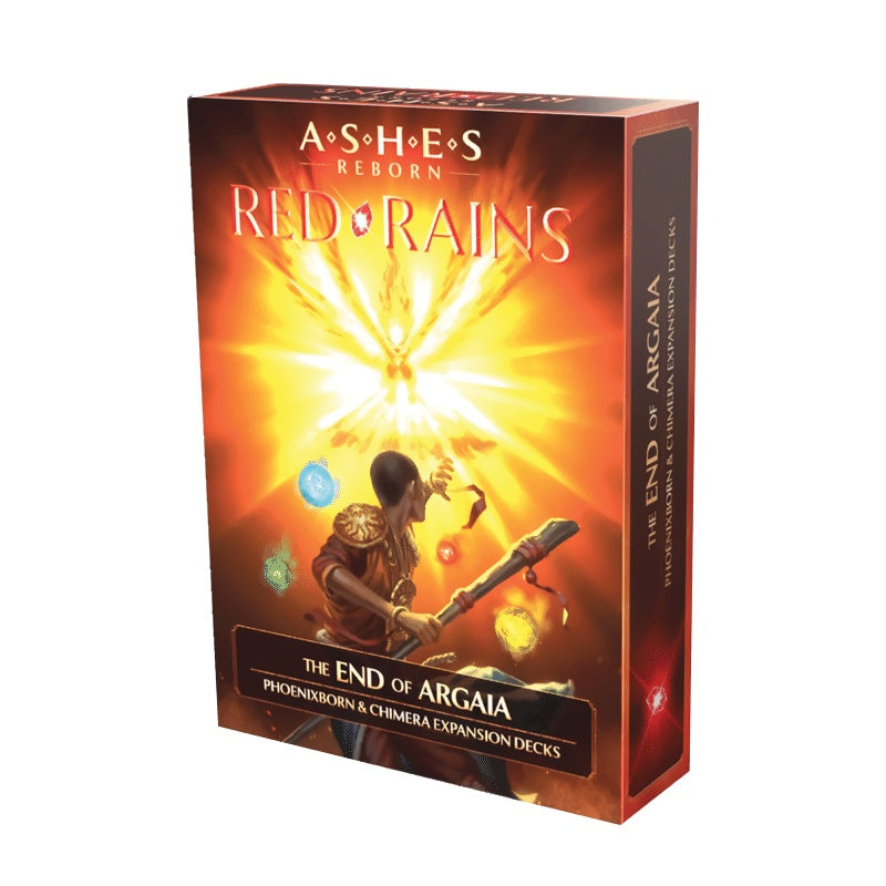 Ashes Reborn: Red Rains – The End of Argaia: Phoenixborn and Chimera Expansion Decks (Preorder) - Good Games