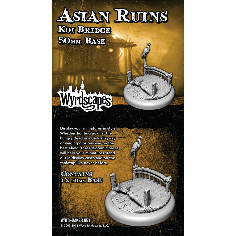 Wyrd Games: Wyrdscapes: Bases: Asian Ruins 50MM I - Bridge