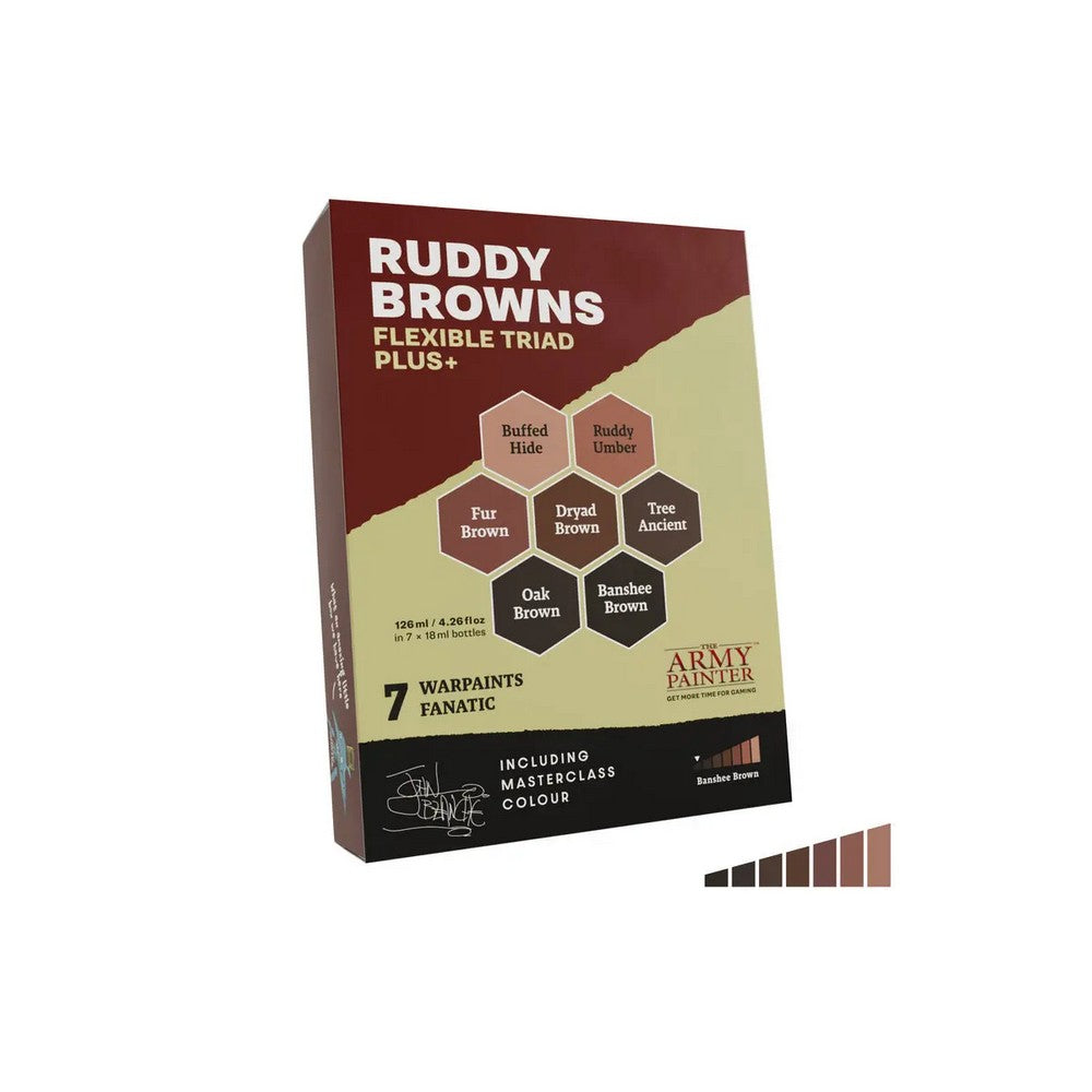 Army Painter - Flexible Triad PLUS - Ruddy Browns