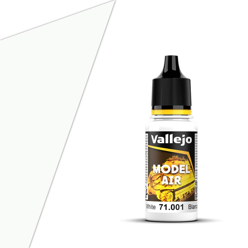Vallejo Model Air Acrylic Paint 18ml - White - Good Games