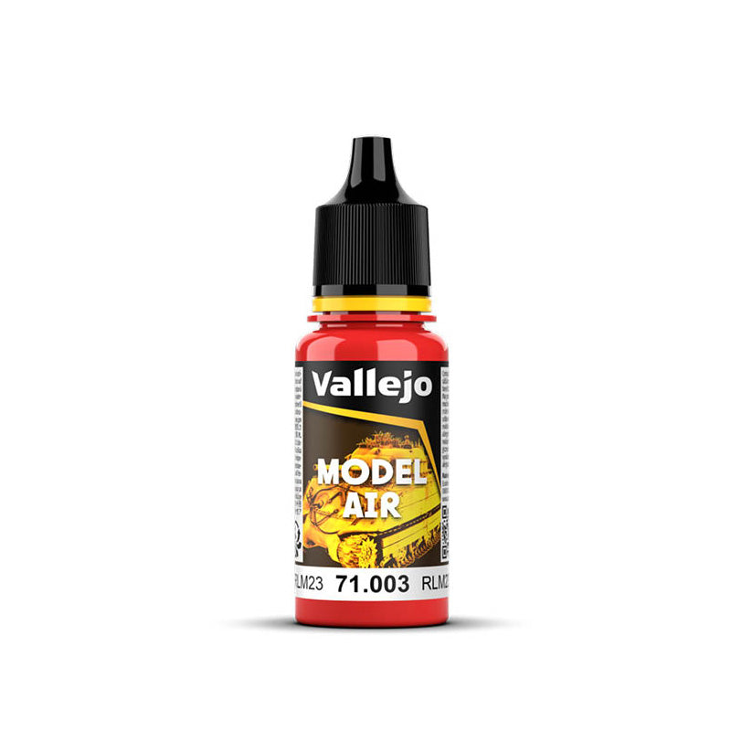 Vallejo RLM23 Model Air Acrylic Colour 18ml - Red - Good Games