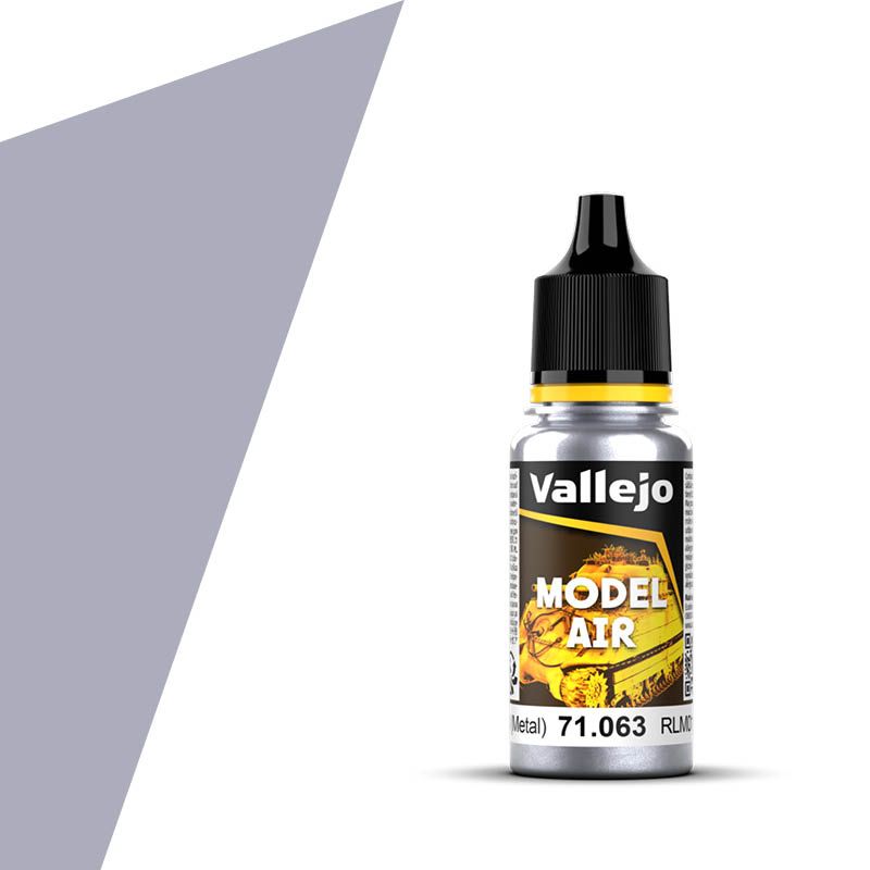 Vallejo Model Air Acrylic Color 18ml - Silver RLM 01 - Good Games
