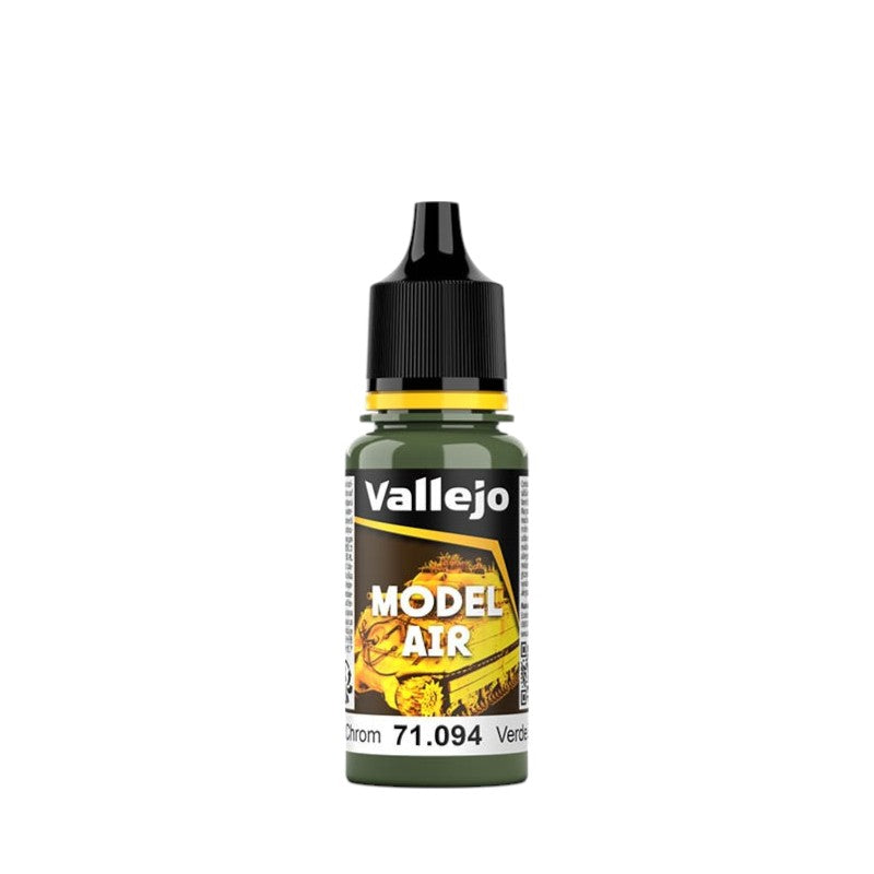 Vallejo Model Air Matt Acrylic Color 18ml - Green Zinc Chromate - Good Games
