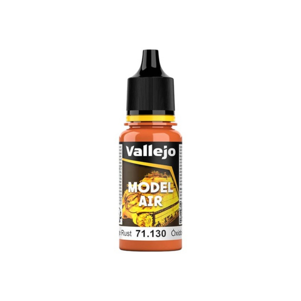 Vallejo Model Air Matt Acrylic Colours 18ml - Orange Rust - Good Games