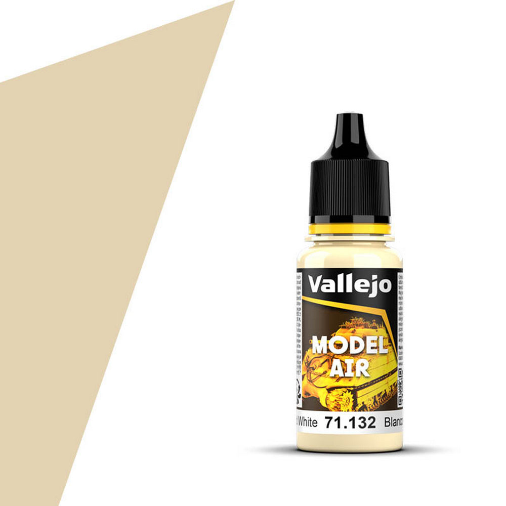Vallejo Model Air - Aged White 17ml Acrylic Paint (AV71132) - Good Games