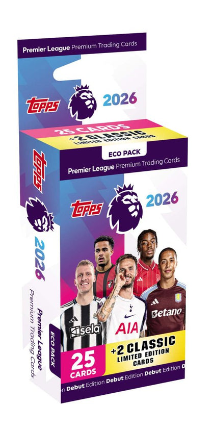 Topps 2026 Premier League Eco Pack