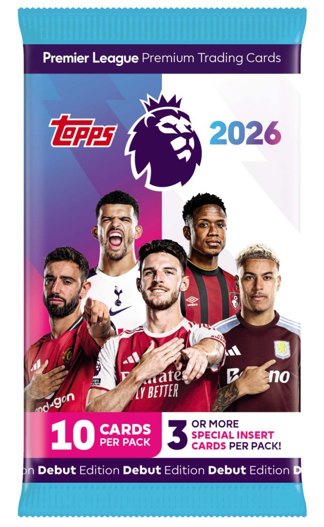 Topps 2026 Premier League Eco Pack