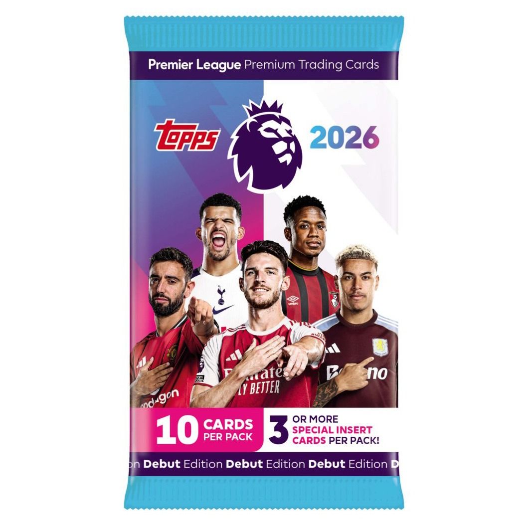 Topps Premier League 2026 - Trading Cards Booster Pack (Preorder)