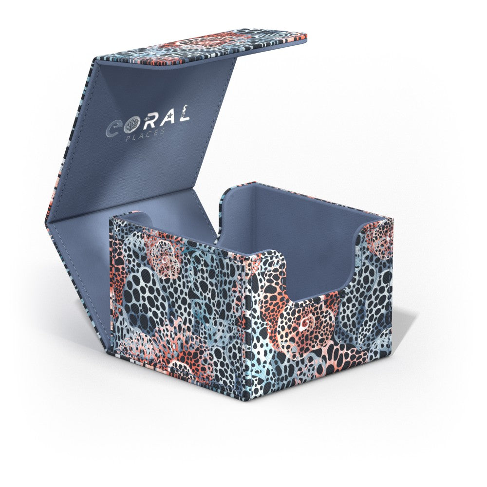 Ultimate Guard: Deck Box – XenoSkin Sidewinder 133+ – 2025 Exclusive: Coral Places - Twilight Tide