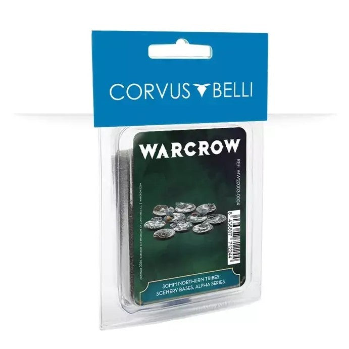 Warcrow: Bases - 30mm Northern Tribes Scenery Bases - Alpha Series
